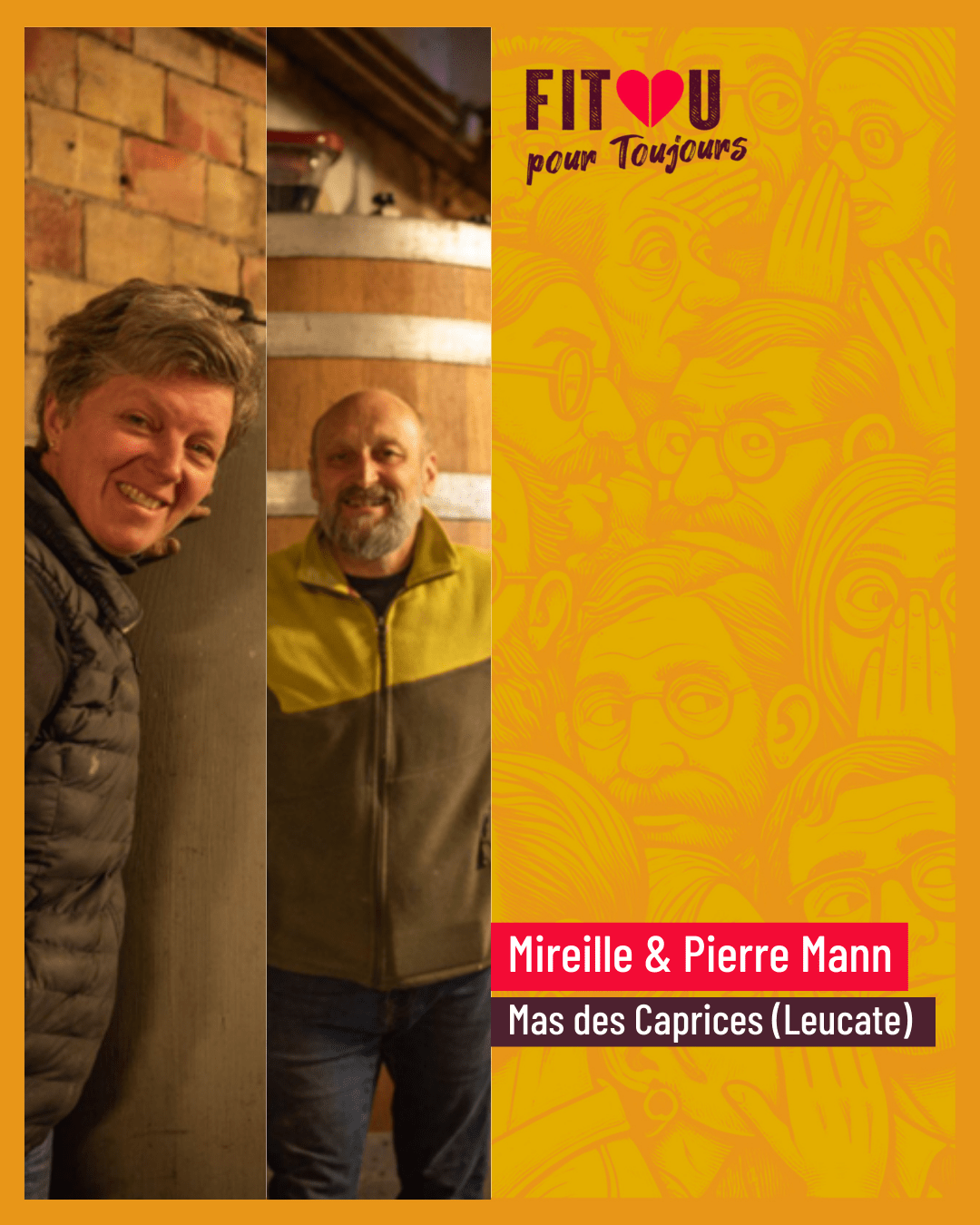 Mireille & Pierre Mann, Domaine des Caprices, Leucate